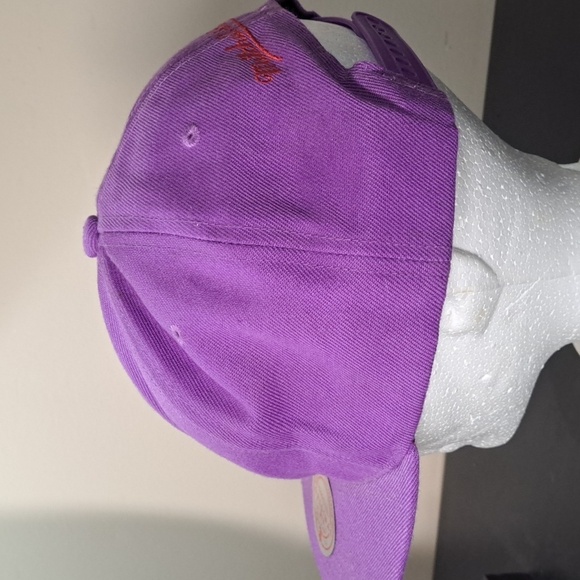 Mitchell & Ness Toronto Raptors Adjustable Hat Embroidered DJ Carton #3 Purple - Picture 5 of 9